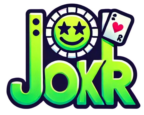 Логотип казино Джокер — Joker UA с символикой бренда.